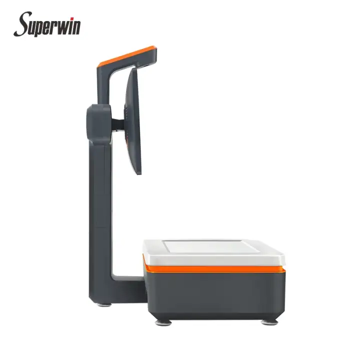 PSJ2500 AI scale Supermarket pos cash register touch monitor desktop all-in-one computer