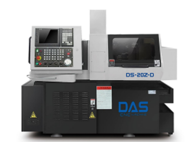 Double Spindle Swiss Type CNC Lathe - Model DS-20Z-D with Bar feeder