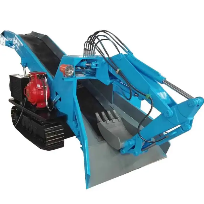 Coal Mine Muck Shovel Loader Dig Slag Machine Hydraulic Crawler Mucking Loader With CE Certification