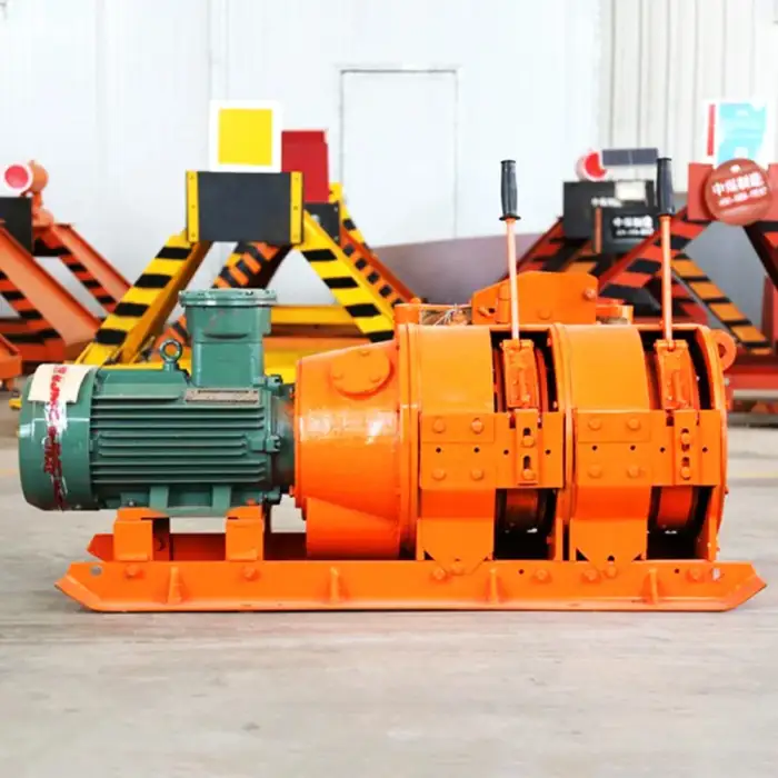 Safety Portable Electric Winch Efficient Underground Mining Scraper Winches Portable Hoist Winch For Sale