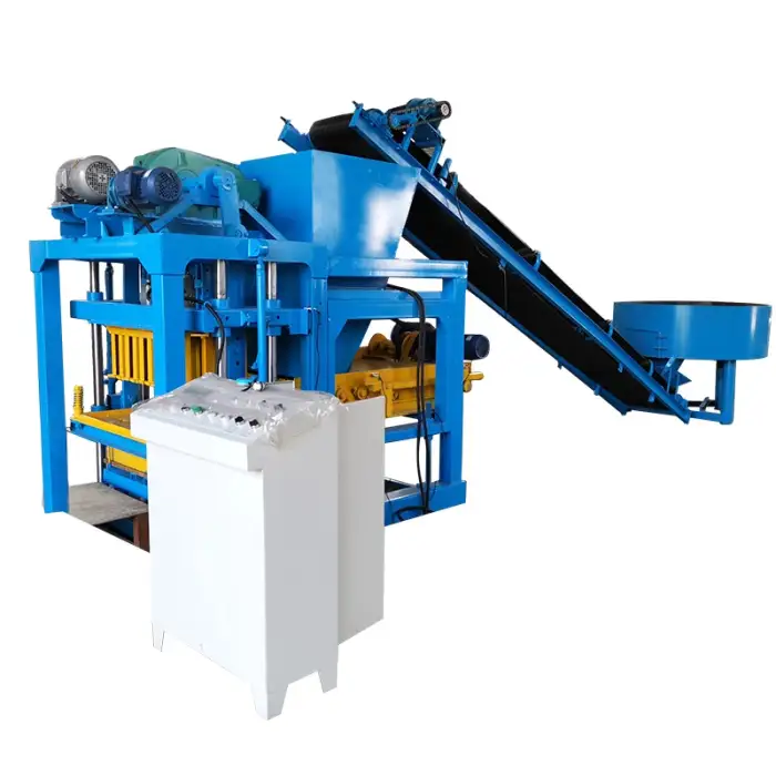 QTJ4-28 solid widely used concrete block making machine