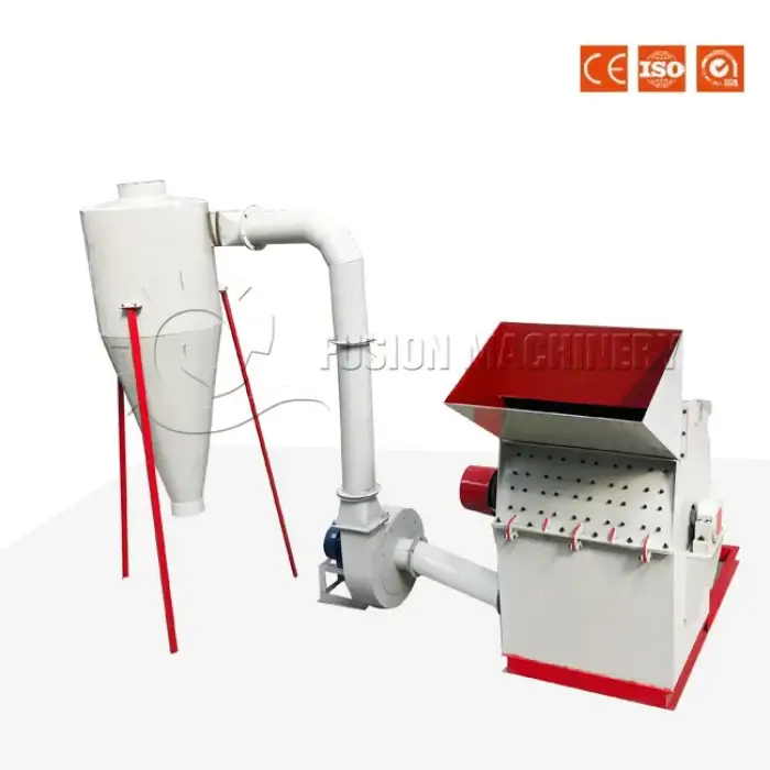 Big capacity wood hammer mill pallet shredder wood chip crusher for sale