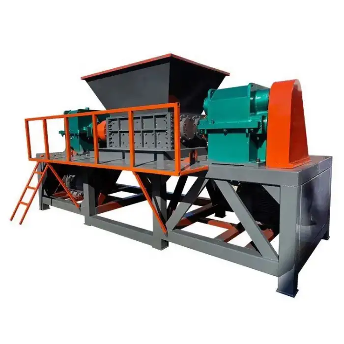 2t per hr Fabric Crusher Shredder cloths Crusher Machine waste Shredder