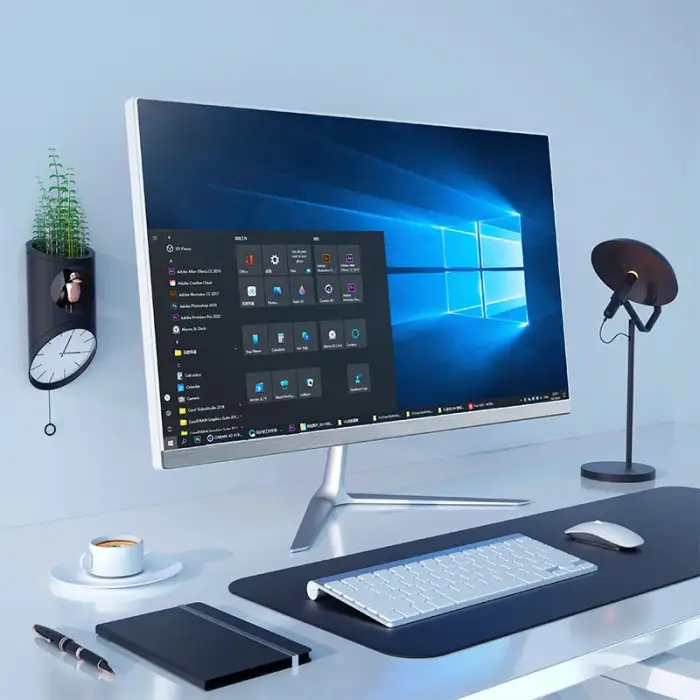 23.8 27 inches touch screen desktop aio computer all-in-one all in one computer