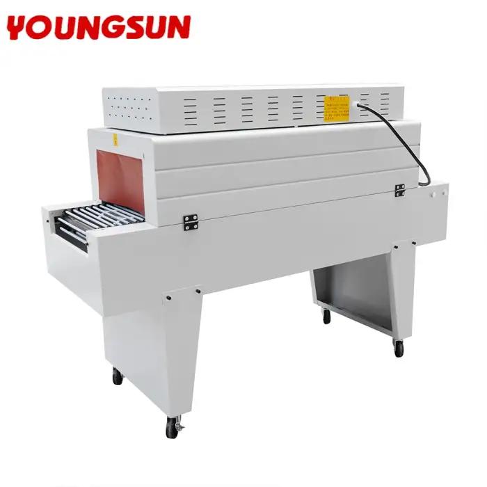 Industrial BS-4020 Automatic Plastic Pet Bottle Heat PVC Shrink Film Sleeve Tunnel Wrapping Packing Machine