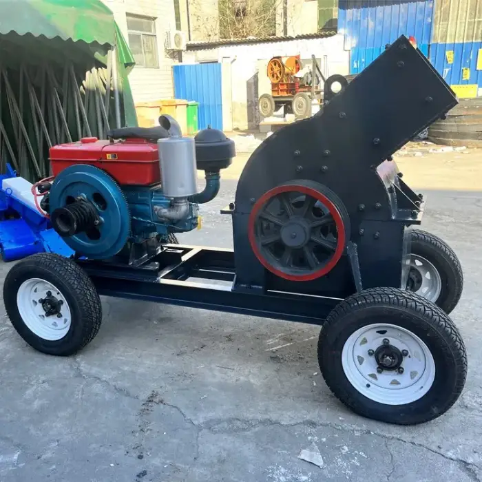 mini small mobile hammer portable quarry diesel rock gold plant stone crusher machine for sale price