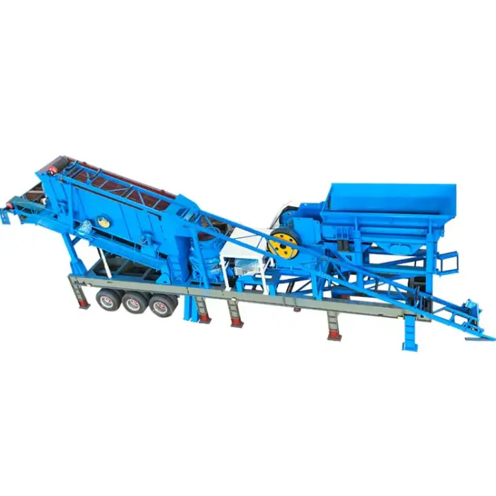 Ce Heavy Duty Rock Crusher Screener Plant 10-2000 T or H Mobile Stone Crusher Jaw Crusher Machine