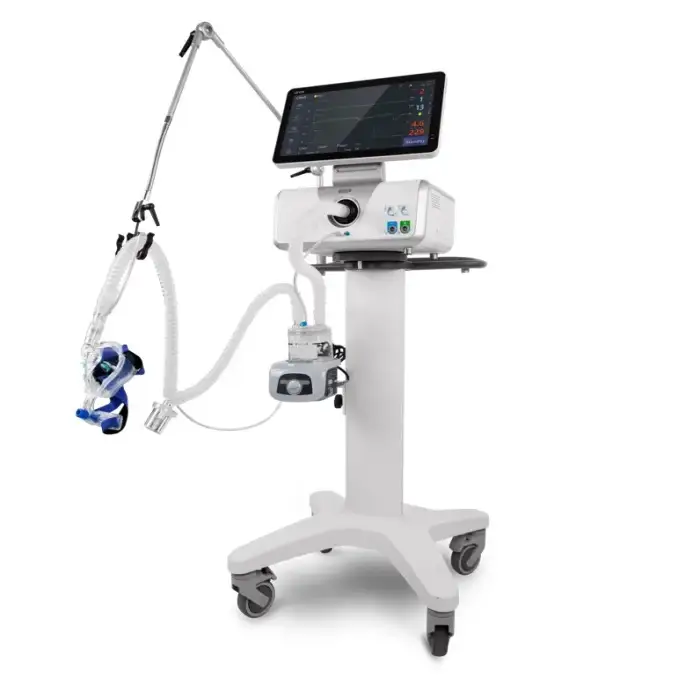 Portable Respiratory Machine ICU Emergency Non Invasive Ventilator VG55 CE Heyer
