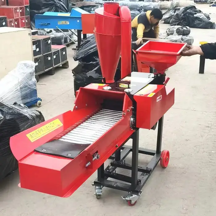 Shredder for Straw Grass Hot Selling 2-3t per hour Square Round Hay Bale Crusher