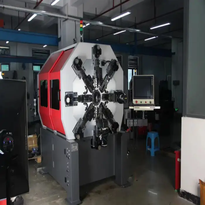 CNC Automatic Spring Coiling Machine SS Spring Making Machine 12 Axis Spring Coiling Making Machine