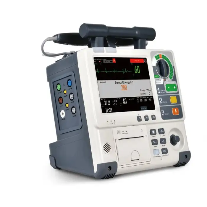 Comen Monitot Defibrillator for Ambulance 2023 Top Sale Defibrillator Monitor S8 Dual Paddles