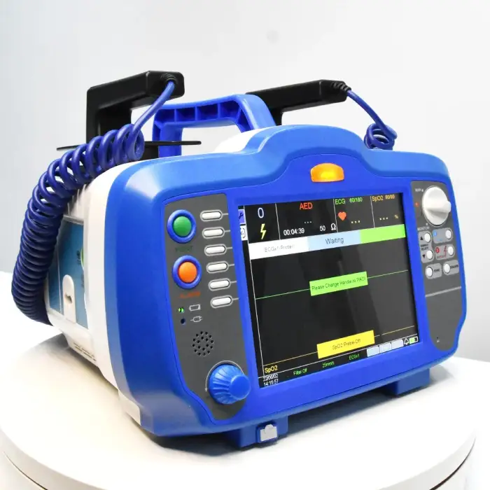 Biphasic Defibrillator Monitor emergency medical equipment medical device DM7000 for hospital with CE ISO( 2024 hot sale)