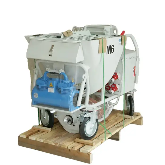 M6 High Quality Mortar Cement Gypsum Base Spray Plastering Machine