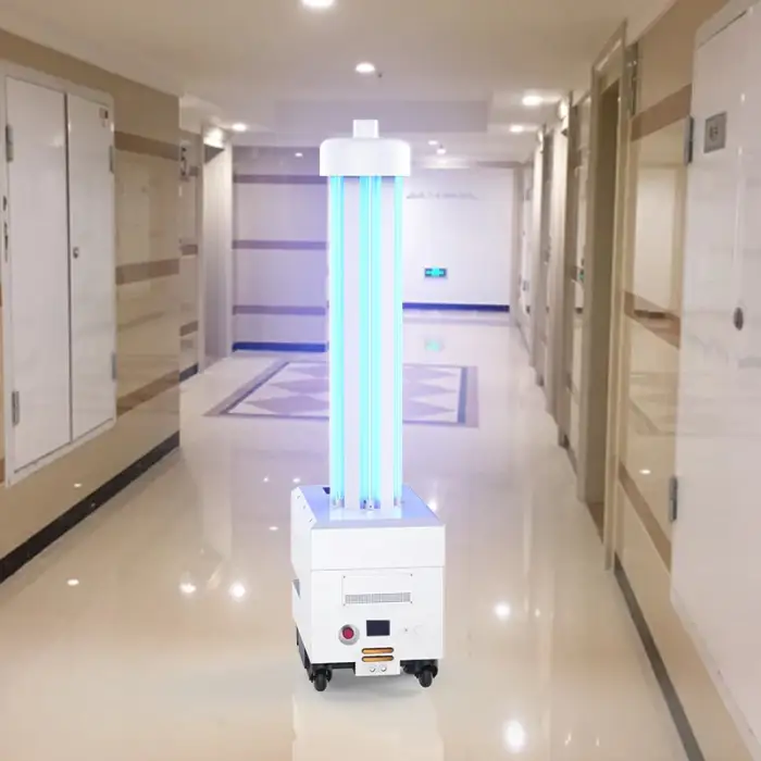 Factory Low Price Fully Automatic Healthcare Robot Intelligent Uv Air Sterilizer Uv Robots For Hospitals