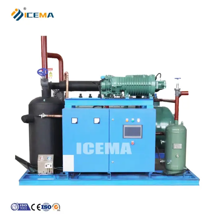 ICEMA The Nissan 20Tlarge cube ice making machine is suitable for ice plants