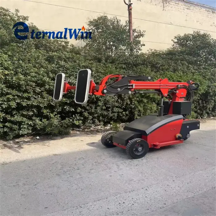 400kg Wireless remote control electric mobile glass vacuum lifter robot
