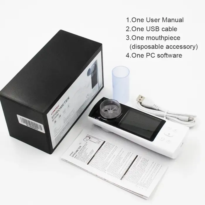 CONTEC SP80B CE electronic spirometer pneumatometer lung function meter spirometer