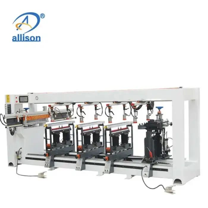Woodworking Drill machinery High Precision Five rows Multi row Boring Machine