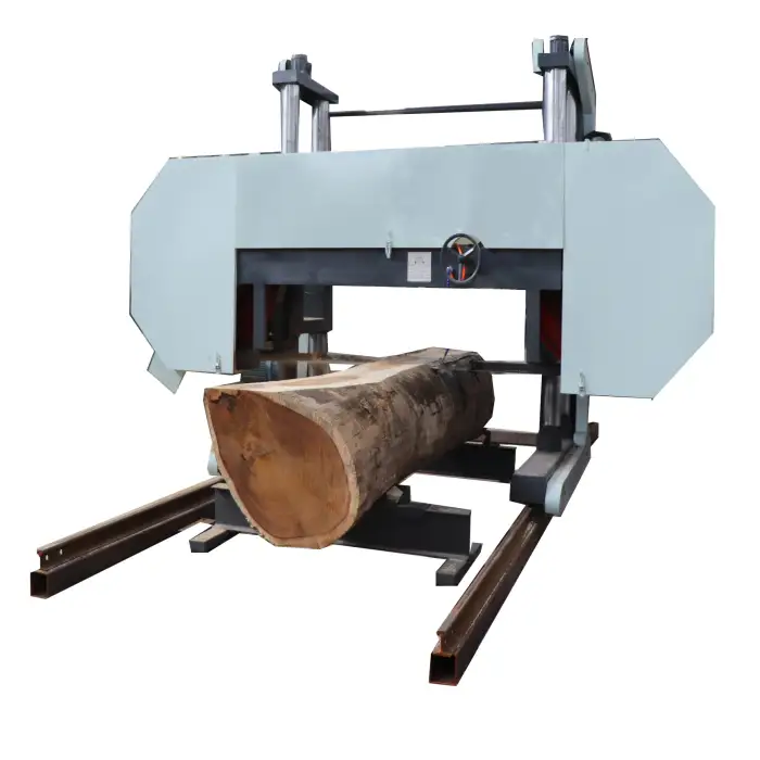 Top Quality Woodworking Wood Cutting Bandsaw Mill Large Band Sawmill