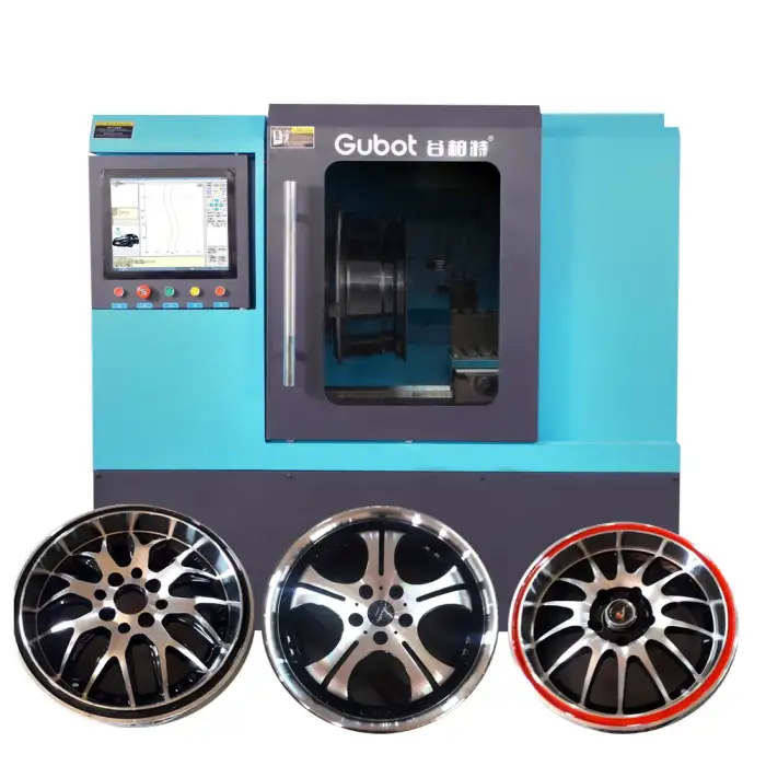 Gubot best sell CNC rim repair machine alloy wheel repair equipment mag wheel repair machine for sale