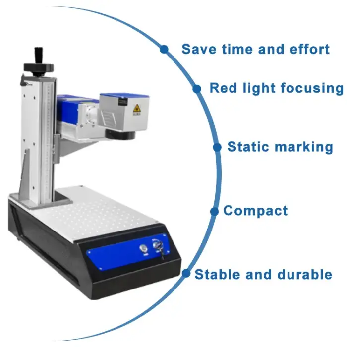 3W 5W 10W Portable UV Laser Marking Wood Pen Non Metal UV Laser Engraving Printing Marking Machine