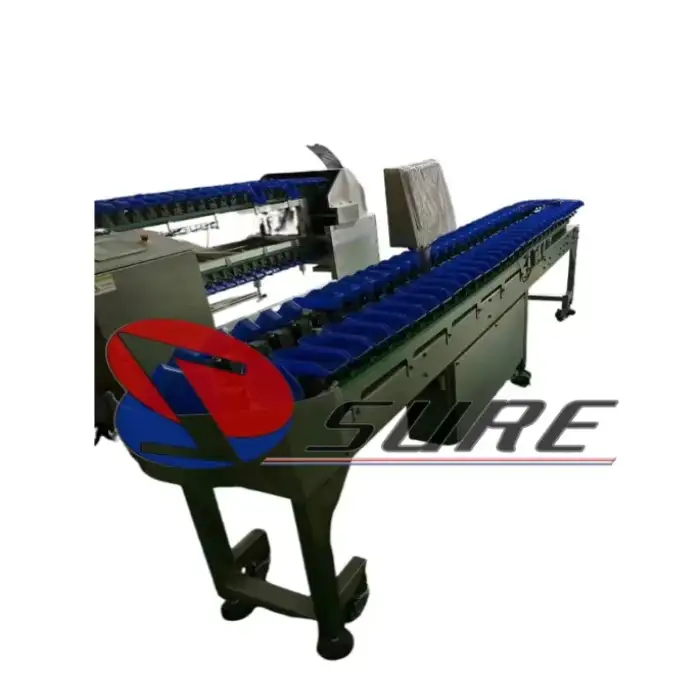 Fresh vegetables fruits and meats Sorting Grading Weighing machine