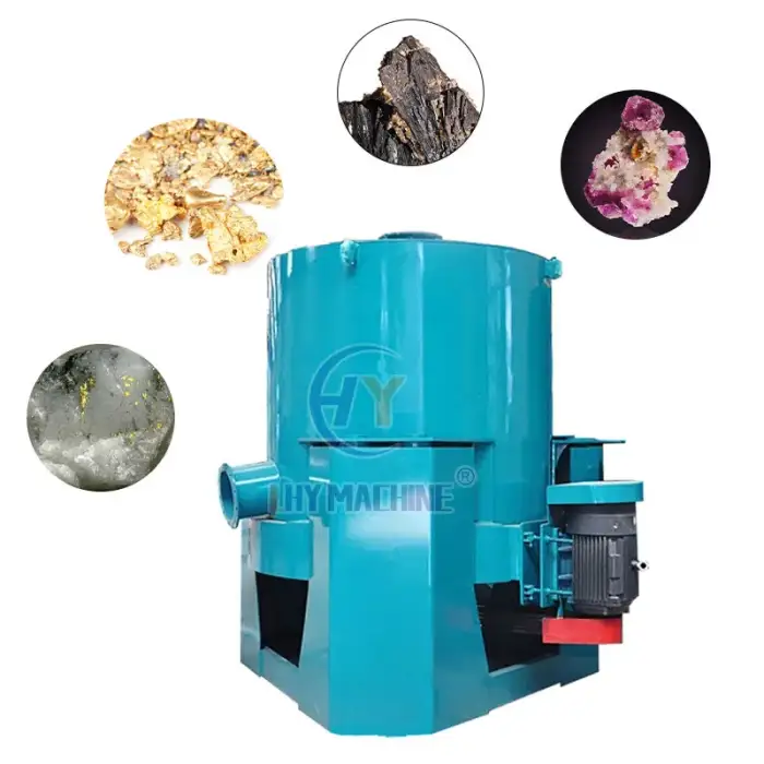 Horizontal Dry Land Gold Washing Crushing and Mining Centrifugal Concentrator Equipment for Lab