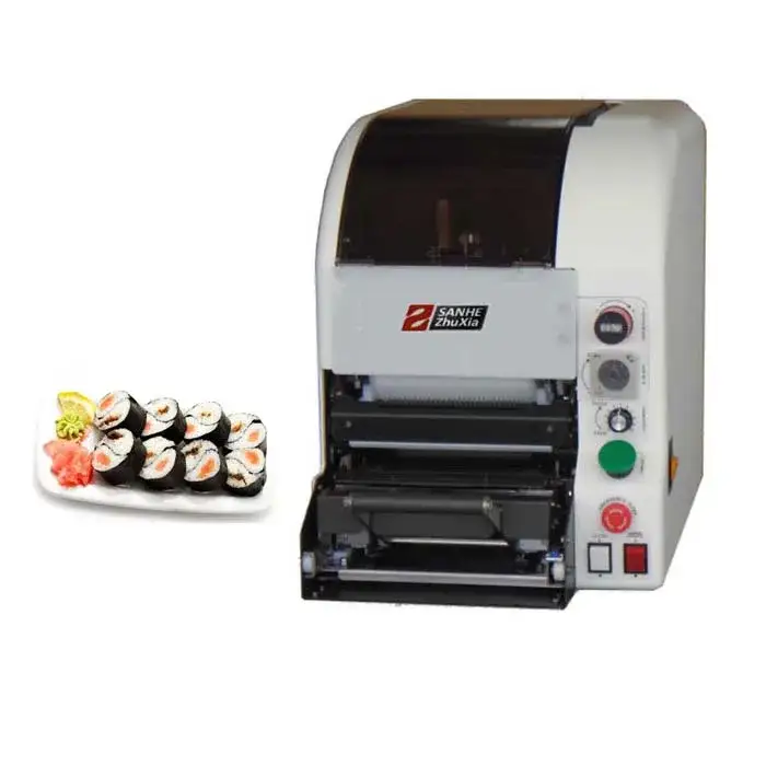 Automatic sushi roll machine