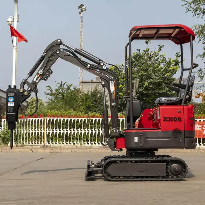 Rhinoceros  XN08 XN10 New 880 kg operating weight mini digger  earth moving machinery small digger