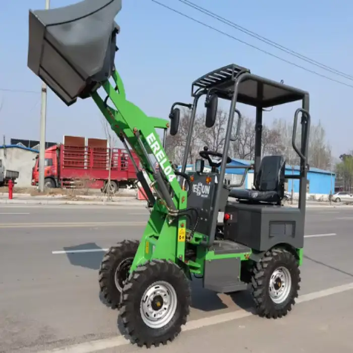 Earth-Moving EVERUN EREL04 Small Battery Electric Wheel Loader