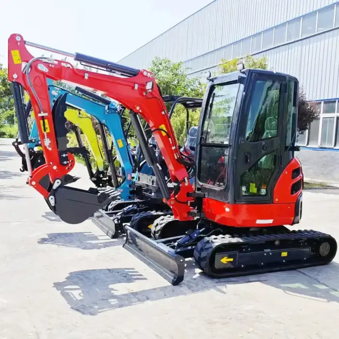 Mini Excavator 3.5 Ton EPA Farm Used New Crawler Digger Kubota Engine small Excavators 1 ton 2 ton Machine