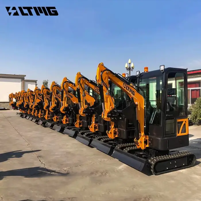 Mini Excavator EPA Engine 1.8 Ton Crawler Micro Digger 1 ton 2 ton Hydraulic Farm Small Excavator with attachment