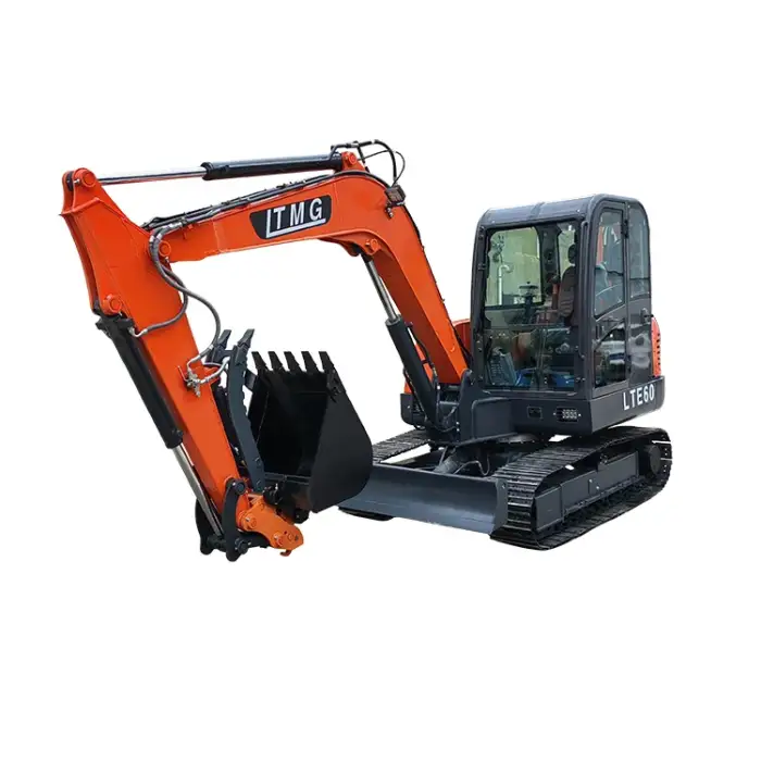Ltmg 6 ton 6.5 ton excavator construction machine 13227lbs  earth moving hydraulic excavator for sale