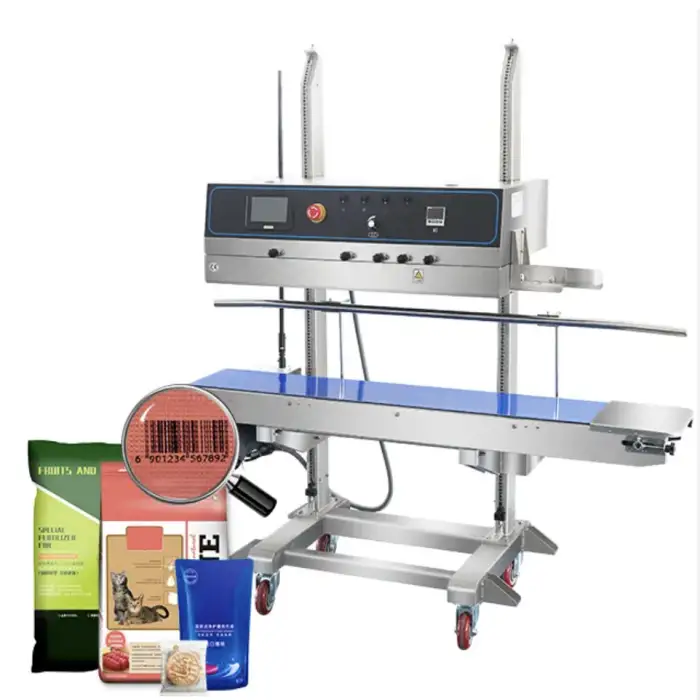FRP-1120LD Automatic Continuous Vertical  Bag Packaging Sealing Machine With Inkjet Date Coding