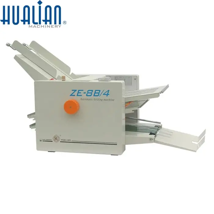 ZE-8B  Paper Folding Folder Machine For Leaflets