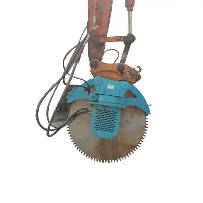 Ray Excavator Attachments Hydraulic Rock Saw With High Quality
