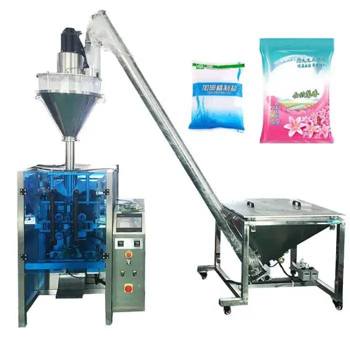 High speed automatic bagging vertical sachet coconut milk spices powder packaging machine