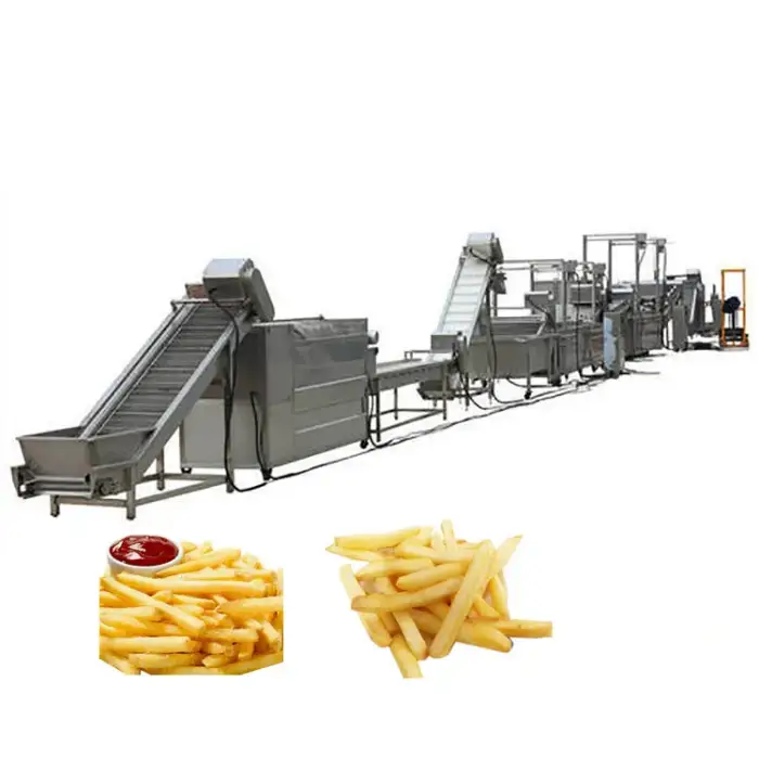 Fully automatic french fried production line
