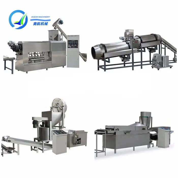 Automatic pasta maker making macaroni production line