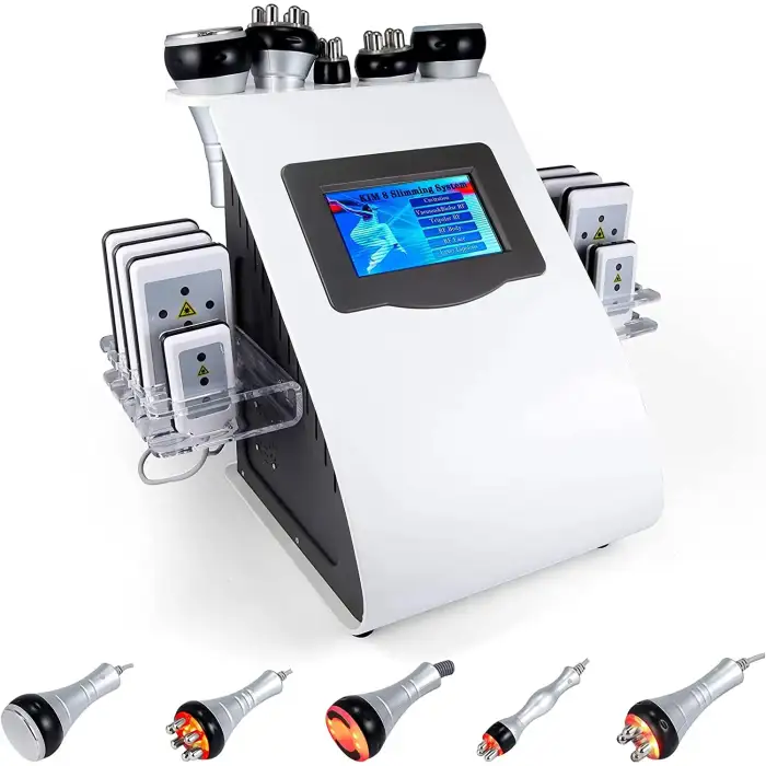 Professional Slimming Machine 6 in 1 CE Approved Ultrasonic Cavitation RF Weight Loss Equipment