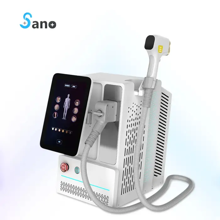 Portable 808nm Diode Laser Hair Removal Machine with big spot size