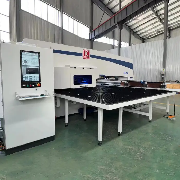 CNC Stainless steel Surface turret punch machine sheet metal punching V Grooving notching machine for sale