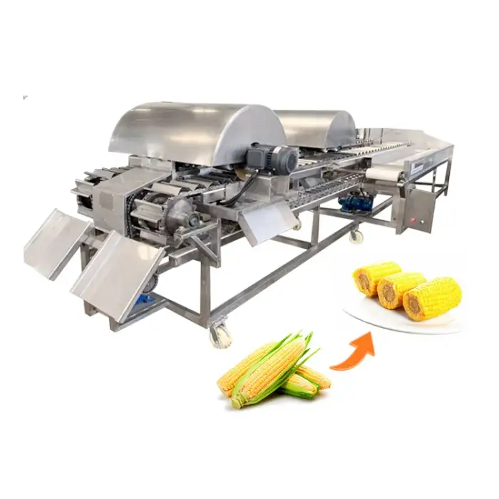 Spinach sweet corn sweet potato frozen vegetable processing production line