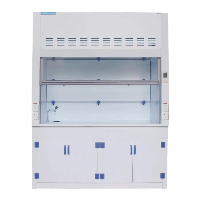 PP-PD-W1500  PP fume hood Chemical biosafety Resistant Acid Fume Hoods Cabinet Biosafety Cabinet For Laboratory China factory
