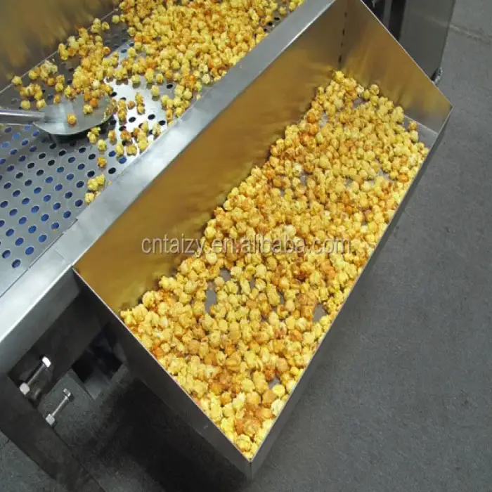 Commercial caramel industrial continues popcorn machine making pop corn