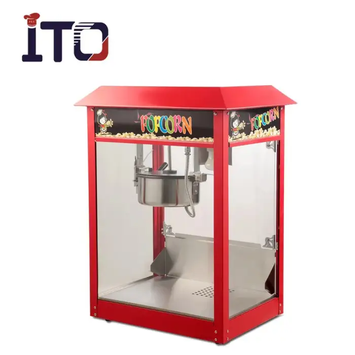 Popular commercial popcorn maker machine mini industrial automatic popcorn vending machine