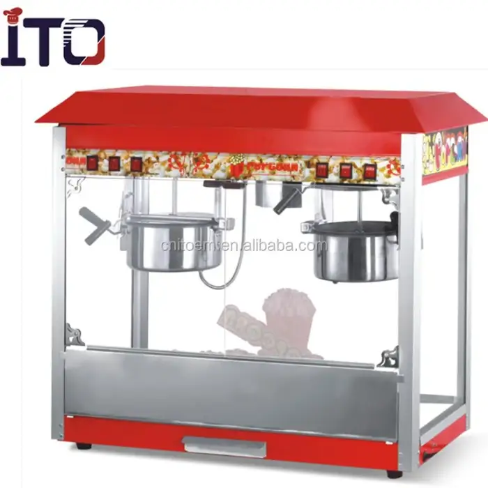 Wholesale Industrial High Quality Electric Popcorn Maker 16 OZ Popcorn Vending Machines