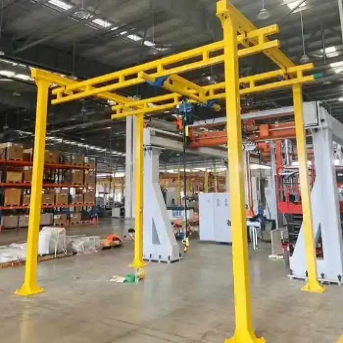 2 t overhead Crane system Light Flexible  Crane With Chain Hoist suspension bridge crane