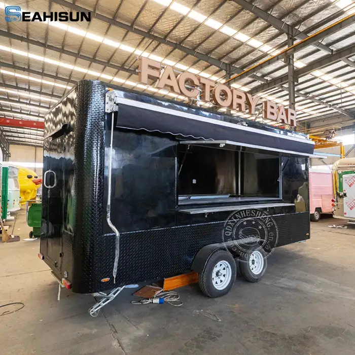 Ice cream cart food truck  hotel supplies products for restaurants mobile stage trailer food trailer catering equipment