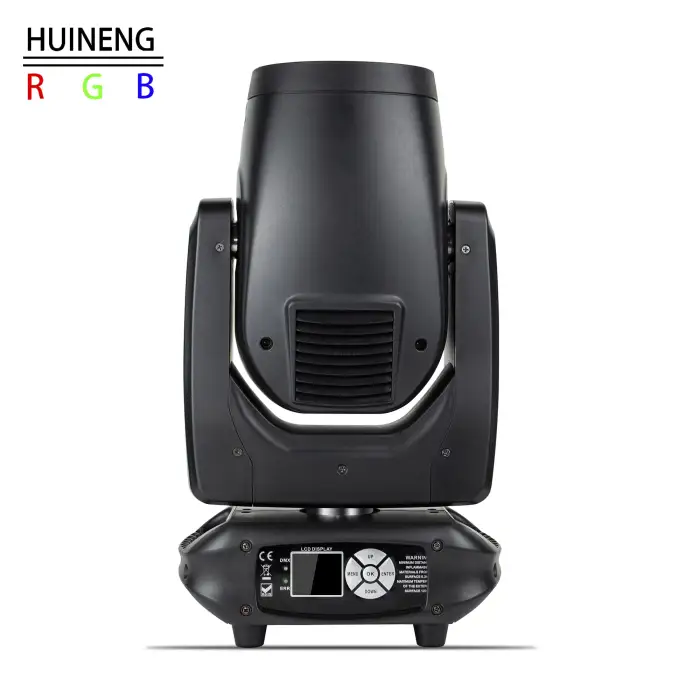 HUINENG Professional Stage 295W Beam Light With Aperture  For Dj Night Club Stage Beam Spot Light 8+16+24 Prism